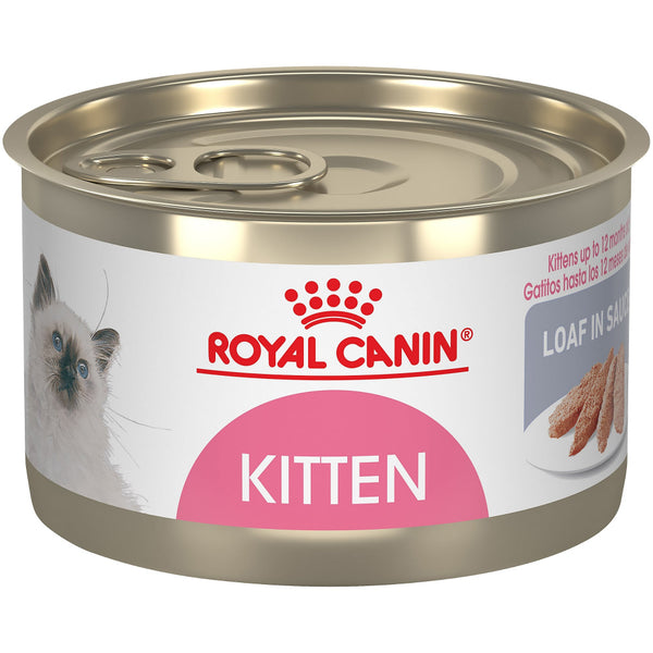 Royal Canin Feline Health Nutrition Kitten Loaf In Sauce Canned Cat Food