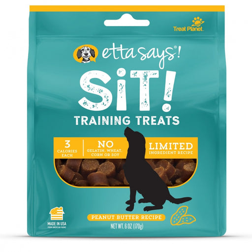 Etta Says Sit! Training Treats Peanut Butter Recipe Dog Treats
