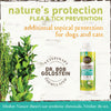Earth Animal Nature's Protection Flea & Tick Prevention Herbal Topical Powder for Dogs, Cats, Homes, & Yards