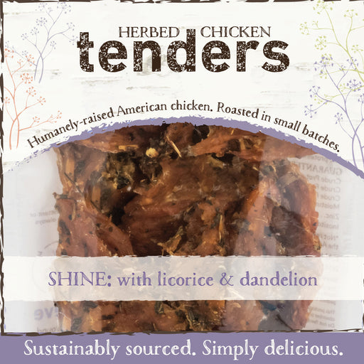 Earth Animal Tenders Shine Chicken Jerky Dog Treats