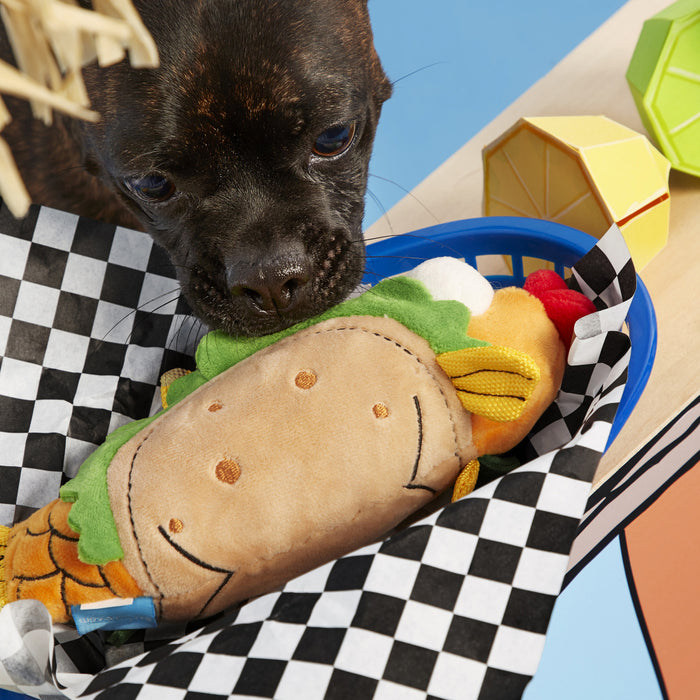 bark box fish taco BARK Ernesto the Fish Taco Dog Toy