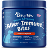 Zesty Paws Advanced Aller-Immune Bites For Seasonal Allergies   Immune Support & Gut Health for Senior & Adult Dogs