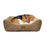 Ethical Pet Ethical Products Sleep Zone Woodgrain Stepin Taupe Dog Bed