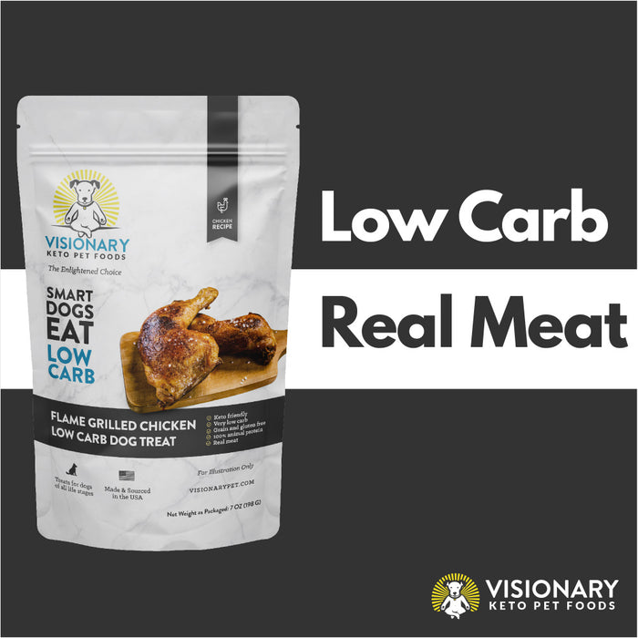 Visionary Pet Chicken Recipe Low Carb Keto Treats For Dogs