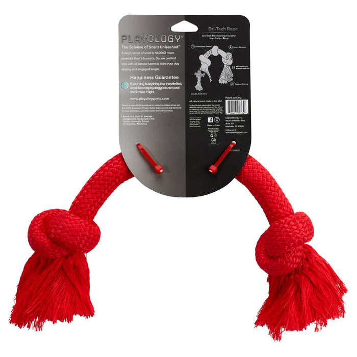 Playology Dri-Tech Rope Beef Scented Dog Toy