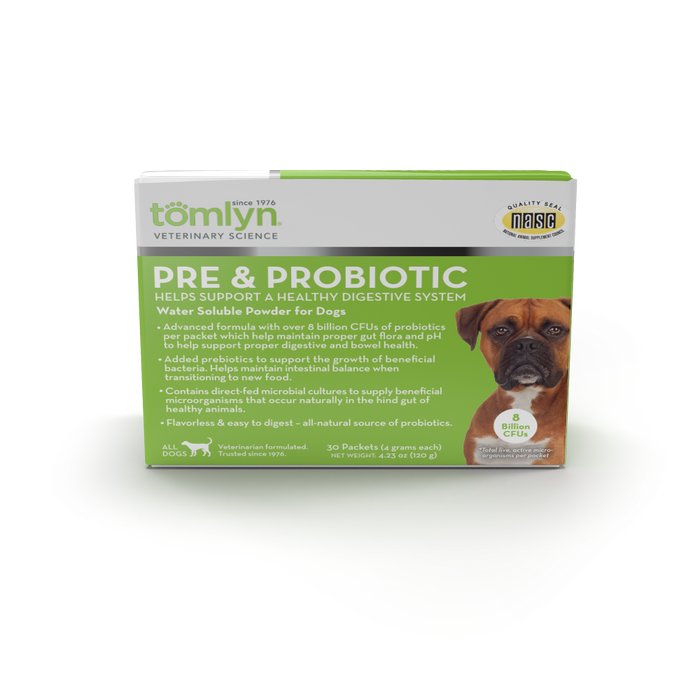 Tomlyn Pre & Probiotic Water Soluble Powder For Dogs