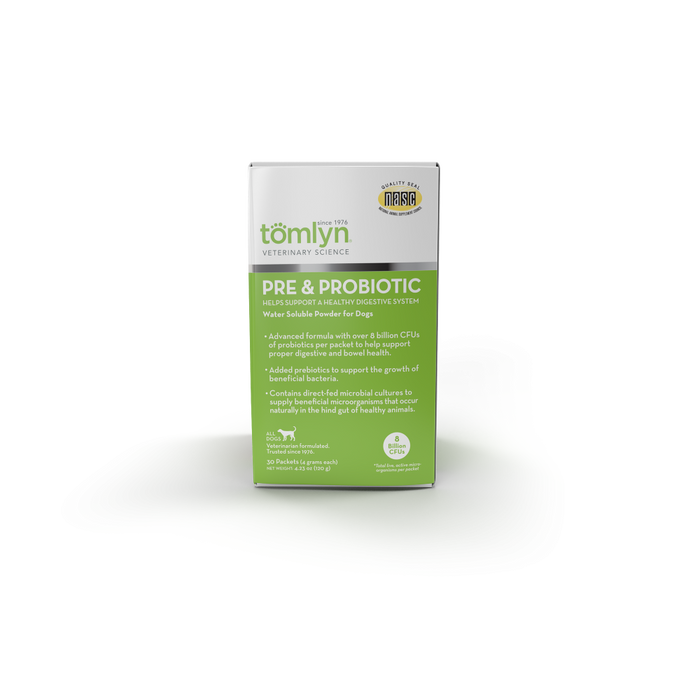 Tomlyn Pre & Probiotic Water Soluble Powder For Dogs