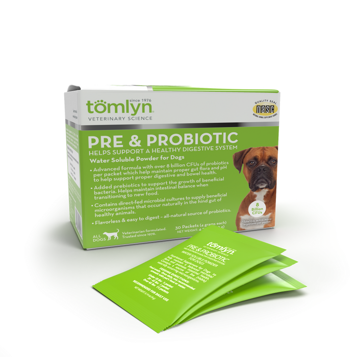 Tomlyn Pre & Probiotic Water Soluble Powder For Dogs