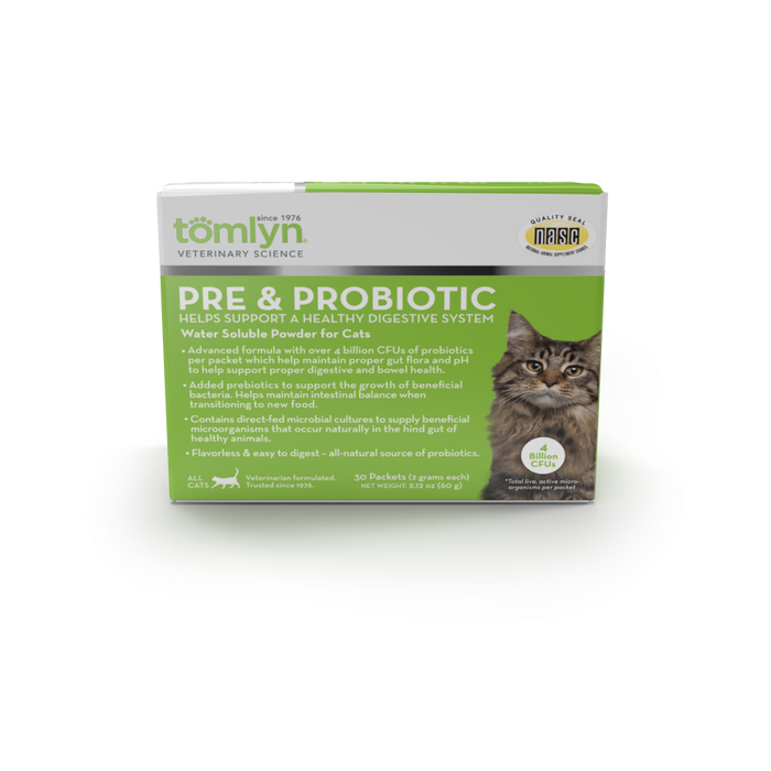 Tomlyn Pre & Probiotic Water Soluble Powder For Cats