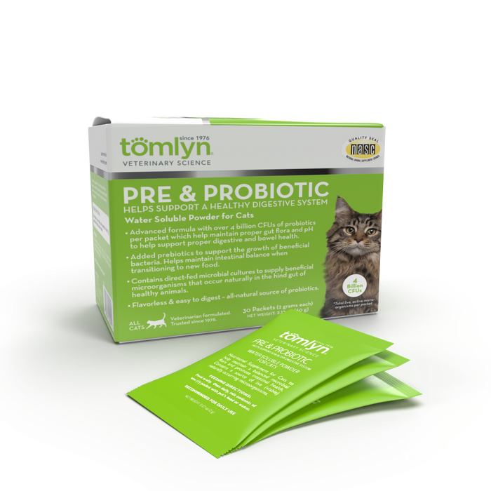 Tomlyn Pre & Probiotic Water Soluble Powder For Cats