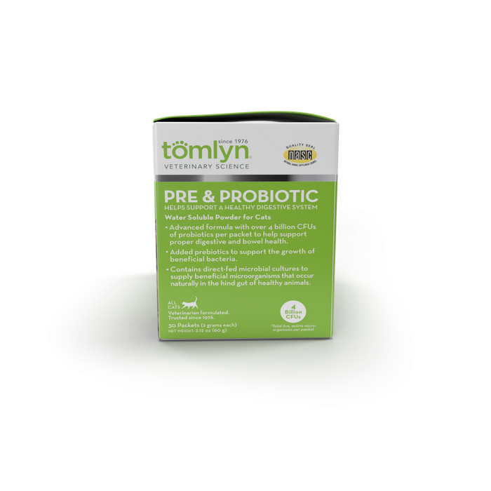 Tomlyn Pre & Probiotic Water Soluble Powder For Cats