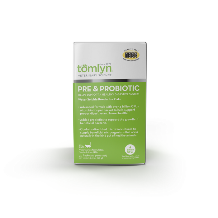 Tomlyn Pre & Probiotic Water Soluble Powder For Cats