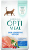 Optimeal Skin & Digestive Support Salmon & Brown Rice Recipe Adult Cat Dry Food