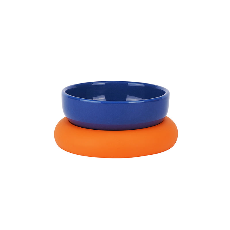 Protect the cervical spine dog bowl