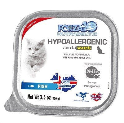Forza10 Actiwet Hypoallergenic Fish for Cats (32pcs)