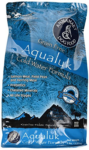 Annamaet Grain Free Aqualuk Cold Water Formula Dry Dog Food 5lb