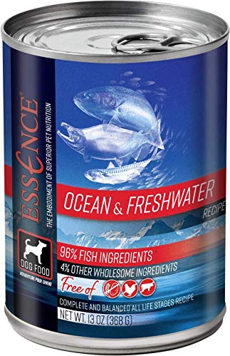 Essence Pet Foods Ocean & Freshwater Wet Dog Food 12/13 oz Cans