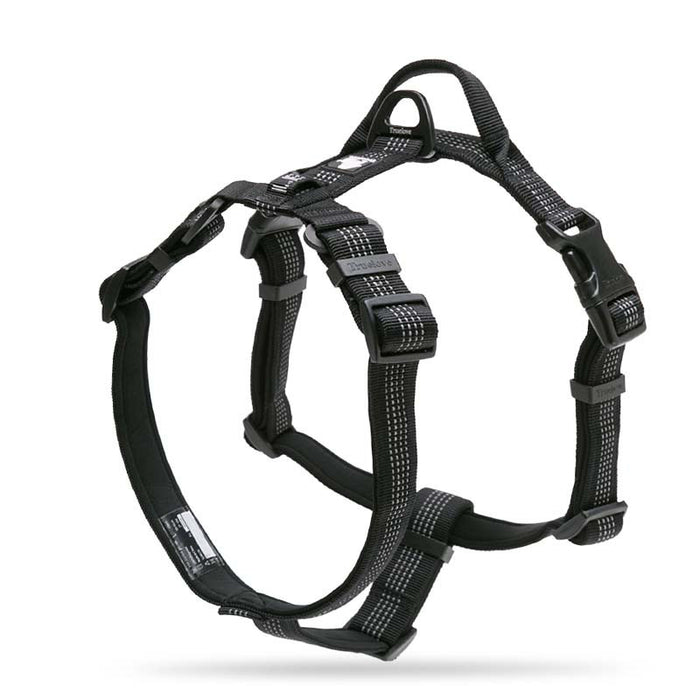 Dog leash vest type chest strap