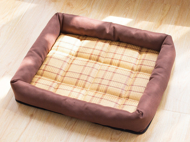 Detachable mat dog's nest