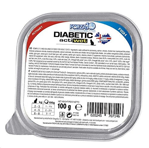 Forza10 Actiwet Diabetic for Cats (32pcs)
