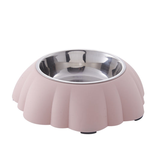 Stainless Steel Puppy Dish Water Bowl Universal Feeder