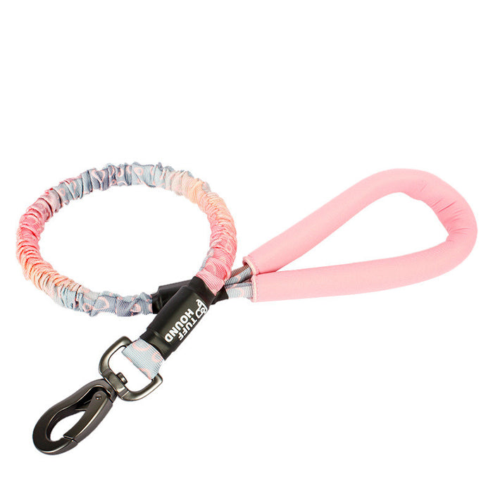 Chain dog leash chest harness