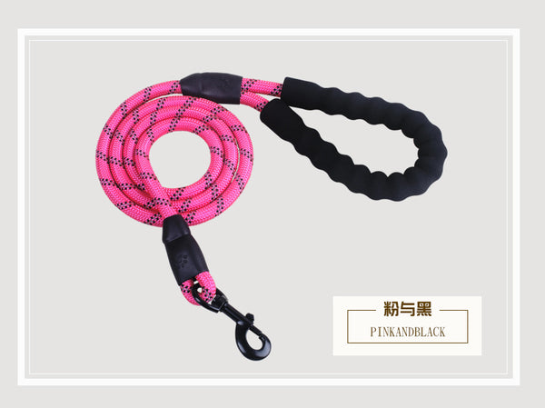 Pet Reflective Traction Rope Cotton Handle
