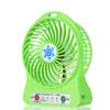 Portable Rechargeable LED Light Mini USB Charging Table Fan Speed Regulation Mode Lighting Function LED Refrigeration Air Cooler 3