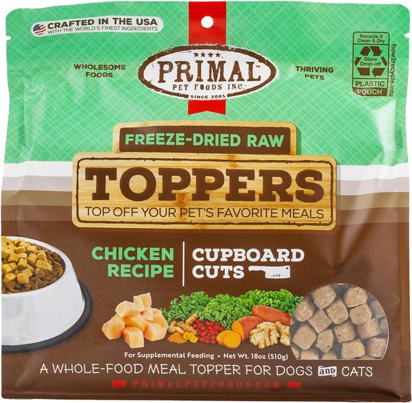 Primal Dry-Roasted Pork Liver Snaps Dog Treats