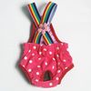 Strap striped safety pants