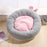 Round bow kennel detachable and washable pet kennel