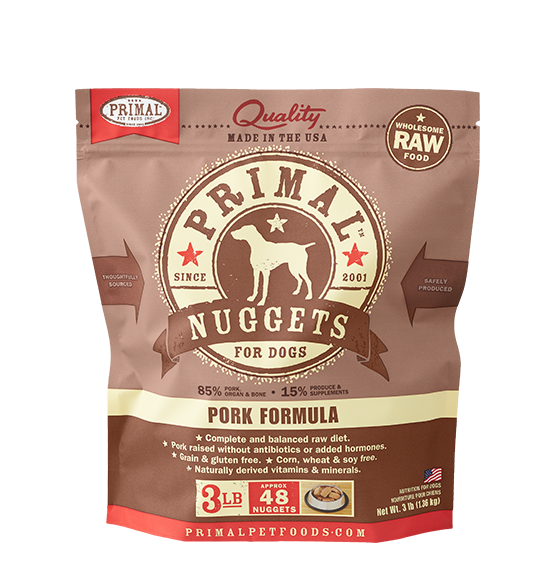 PRIMAL DOG FROZEN PORK