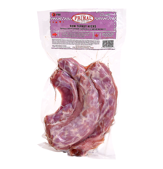 Primal Raw Turkey Necks 6pack