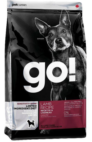 Petcurean GO! Solutions Sensitivities Limited Ingredient Lamb Recipe Dry Dog Food