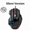 ZUOYA MMR3 Wired Mechanical Gaming Mouse 7 Keys 5500DPI LED Optical USB Mouse Mice Game Mouse Silent/Sound Mouse For PC Computer Pro Gamer